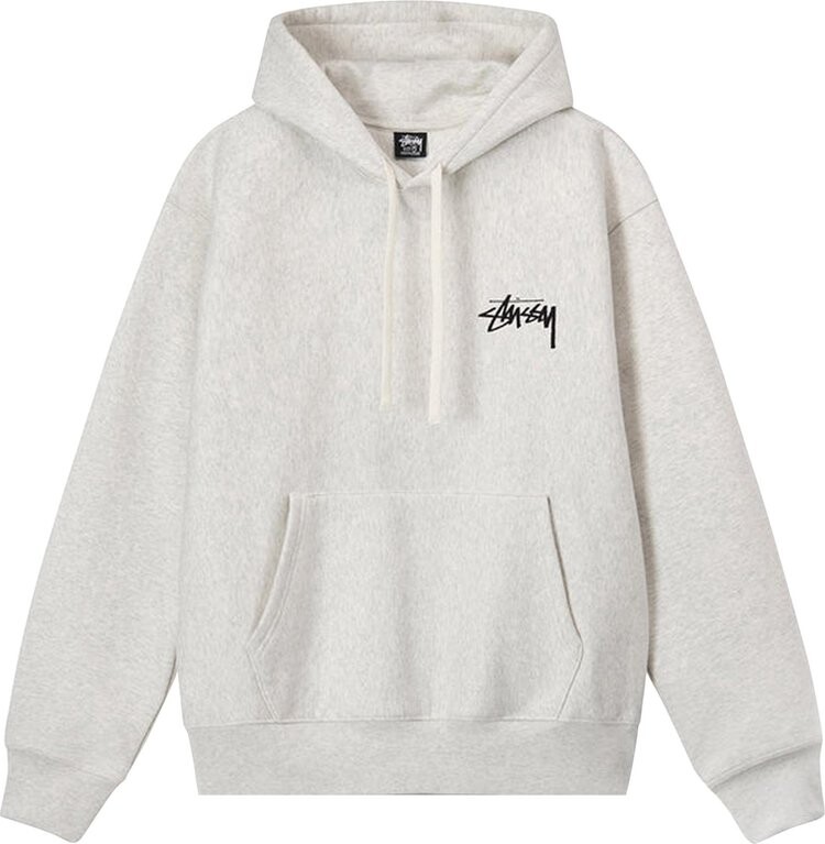

Худи Stussy 8 Ball Fade Hoodie 'Ash Heather', серый