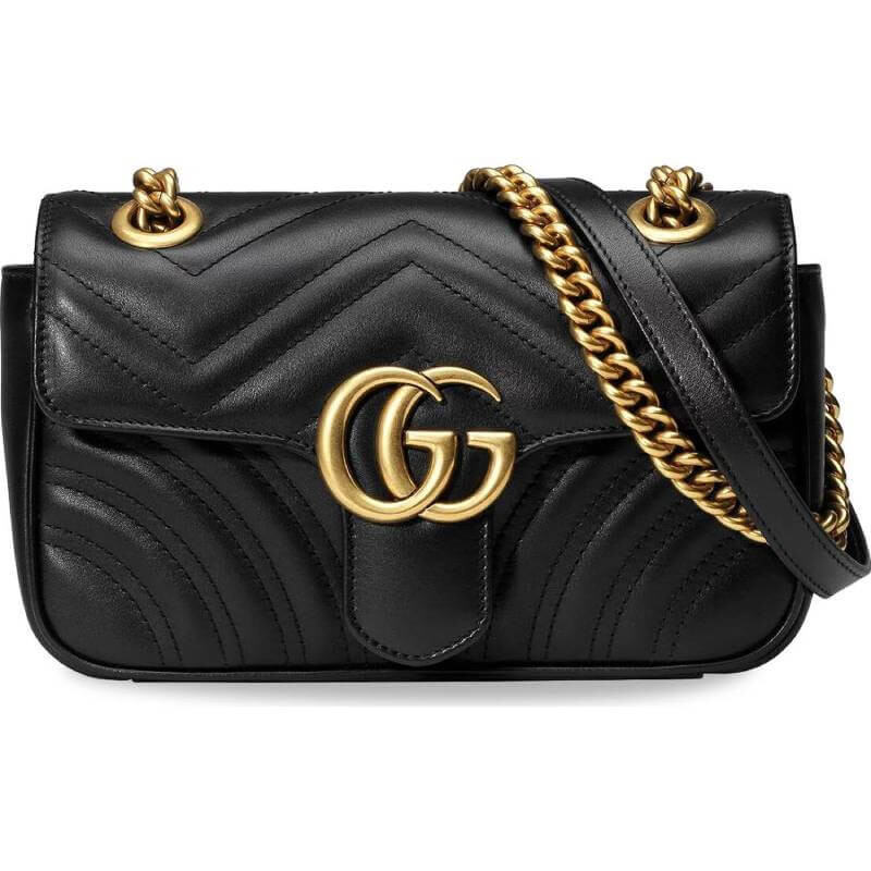 

Сумка Gucci GG Marmont Matelassé Mini, черный