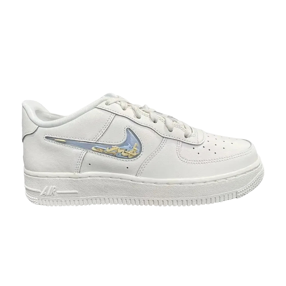 Кроссовки Air Force 1 Lv8 GS Nike, Sail Celestine Blue Soft Yellow