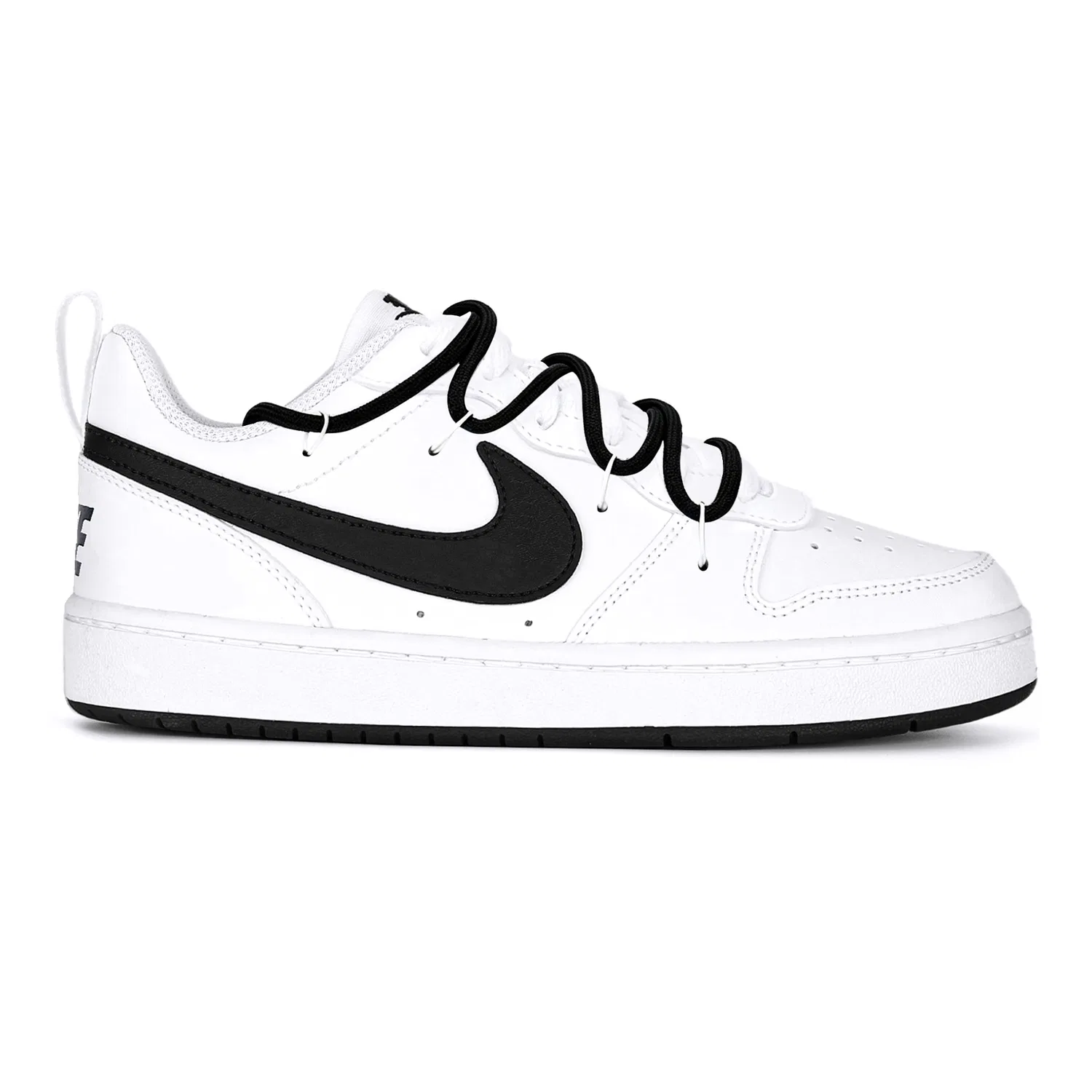 Детские кроссовки для скейтбординга Court Borough, Nike, Black — фото 3