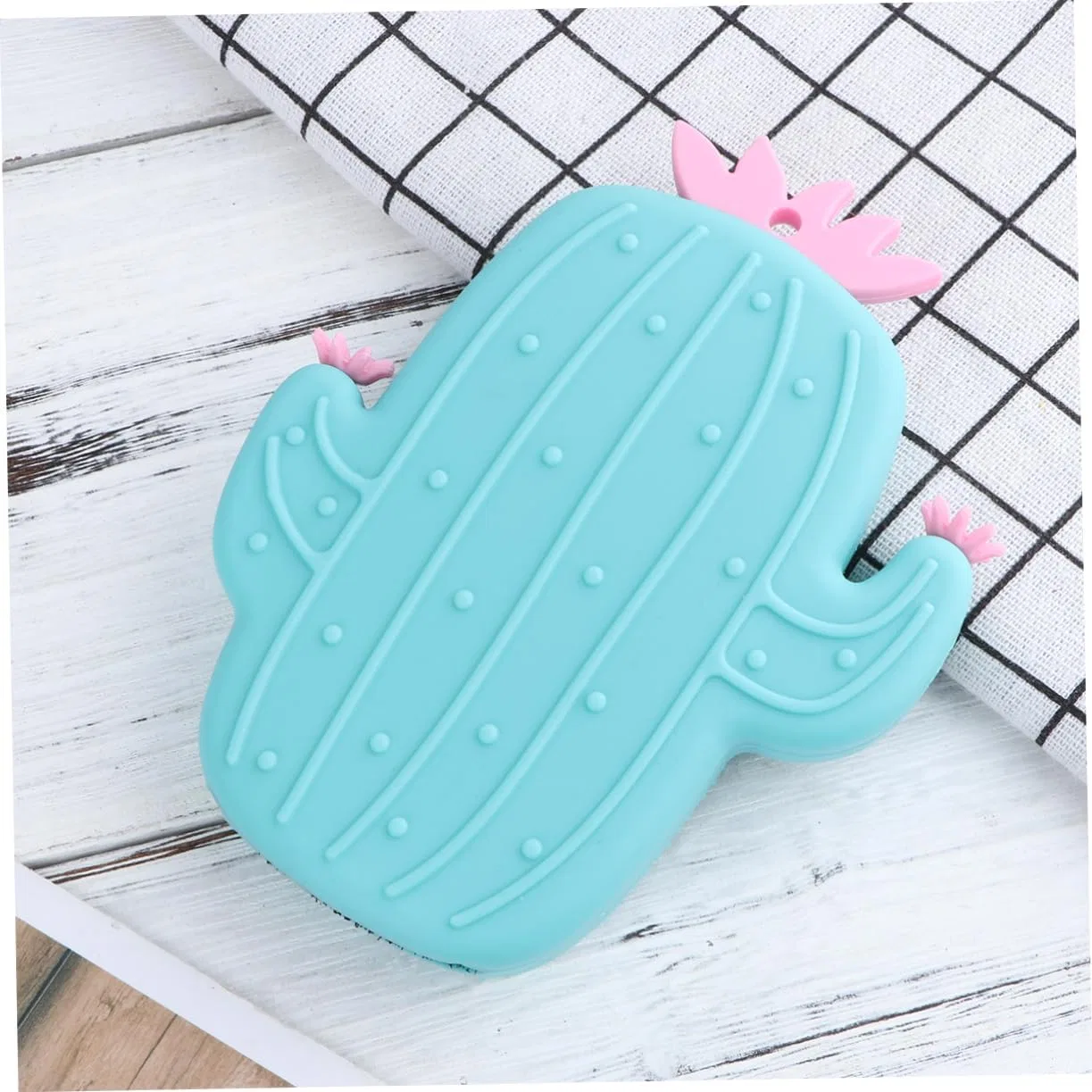 Щетка для тела, Silicone, WRITWAA, 13.5x10.3x2.5 см, Green — фото 4