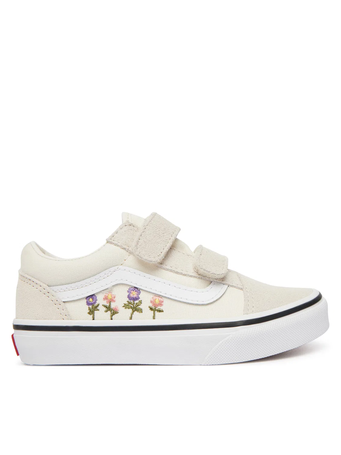 Тканевые кроссовки для девочки Vans, светло-бежевый