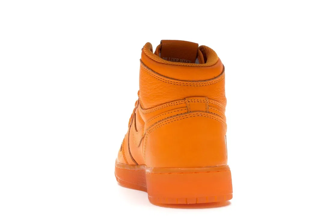 Детские кроссовки Lifestyle с высоким верхом Jordan 1 Retro High Gatorade Orange Peel Jordan, Orange Peel — фото 4