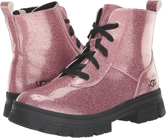 

Детские модные ботинки унисекс UGG T Dreamee Bootie, розовый