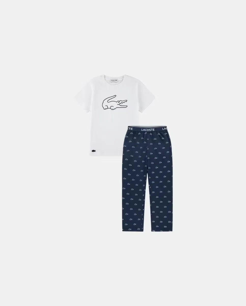Футболка, Conjunto, Lacoste, белый