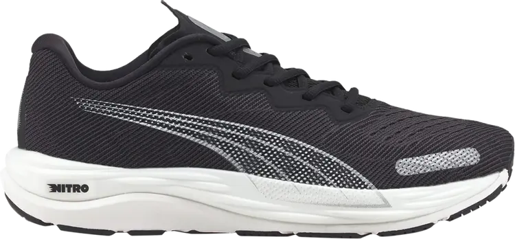 

Кроссовки Puma Velocity Nitro 2 Black White, черный