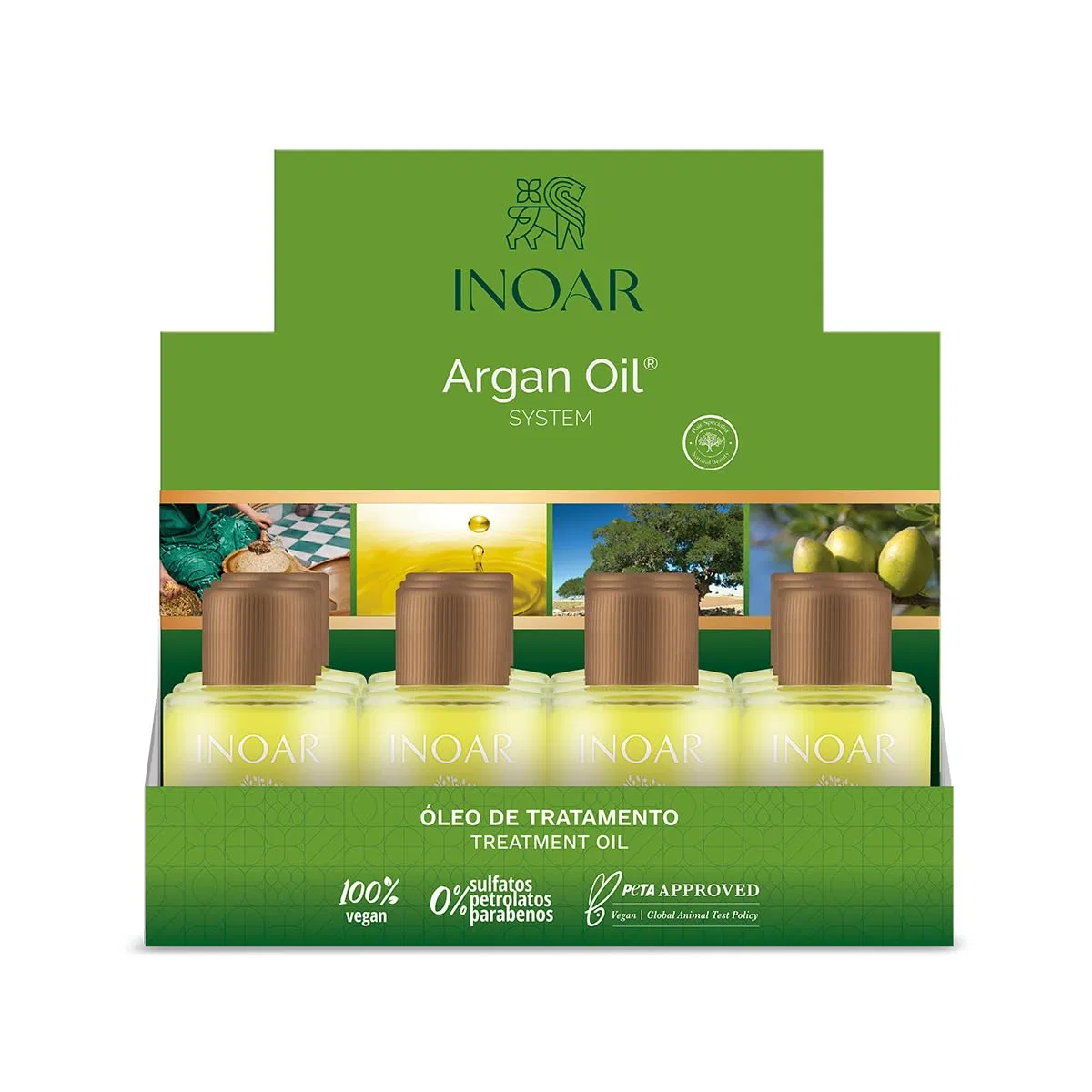 Масло для волос Argan Oil, INOAR, 84 мл