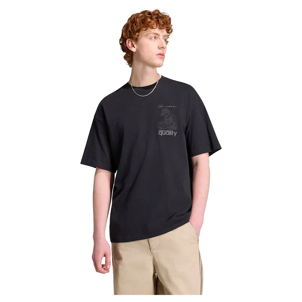 Мужская футболка с коротким рукавом Quality Adidas Originals, Black