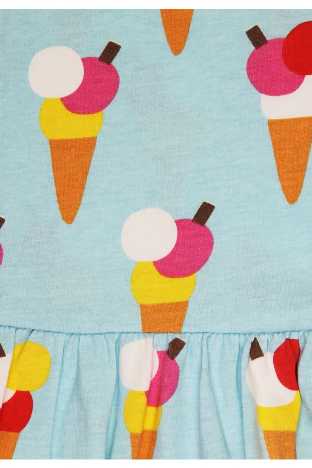 Летнее платье с принтом Ice Cream Cones Toby Tiger, Multi — фото 3