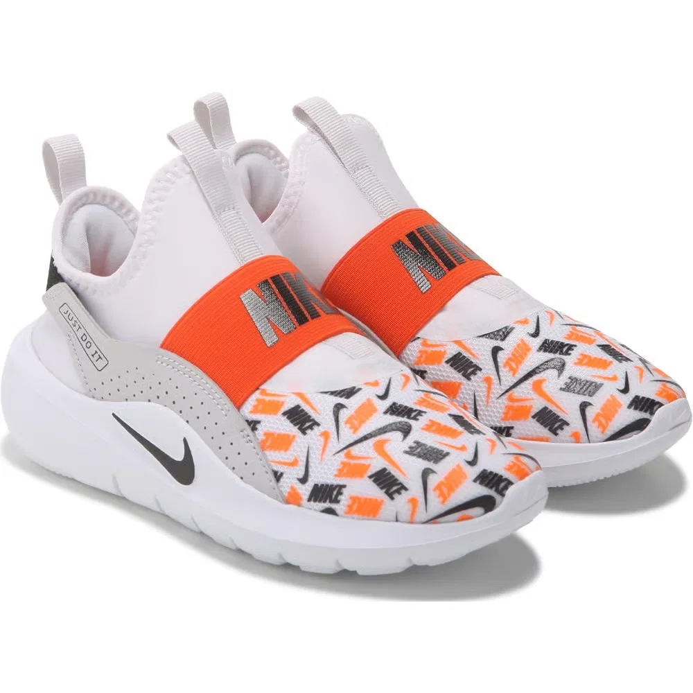Детские кроссовки Flex Runner 4 без шнурков для малышей Nike, White Jdi