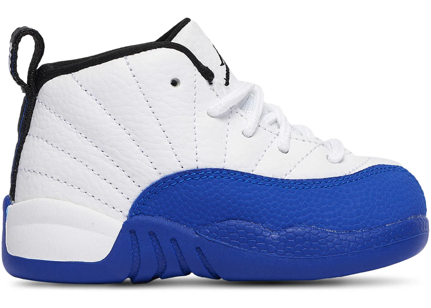 Детские кроссовки Lifestyle с принтом Jordan 12 Retro Jordan, White/Black/Game Royal