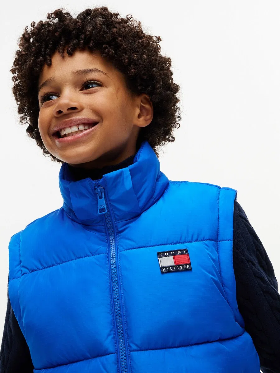Зимняя куртка TOMMY HILFIGER 'Heritage' синего цвета — фото 4