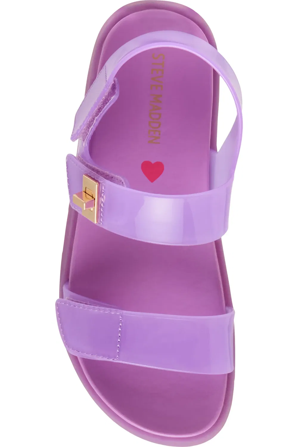 Детские сандалии на платформе с пряжками JMona Steve Madden, Purple — фото 4
