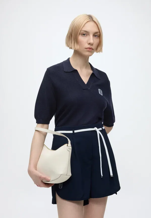 Рубашка поло Lacoste Классическая, трикотаж, однотонная — фото 4