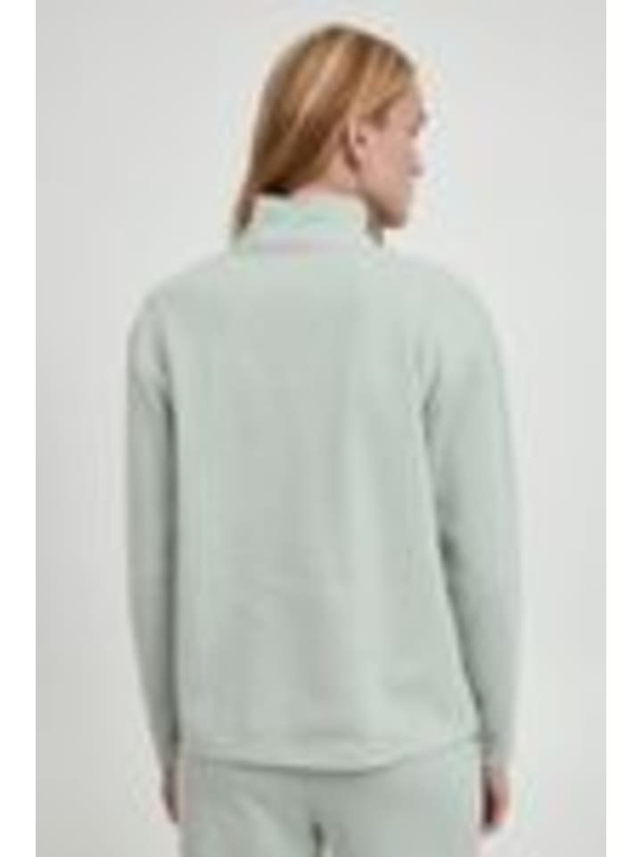 

Толстовка BYTRUNA прямого кроя в цвете Frosty Green Melange b. young