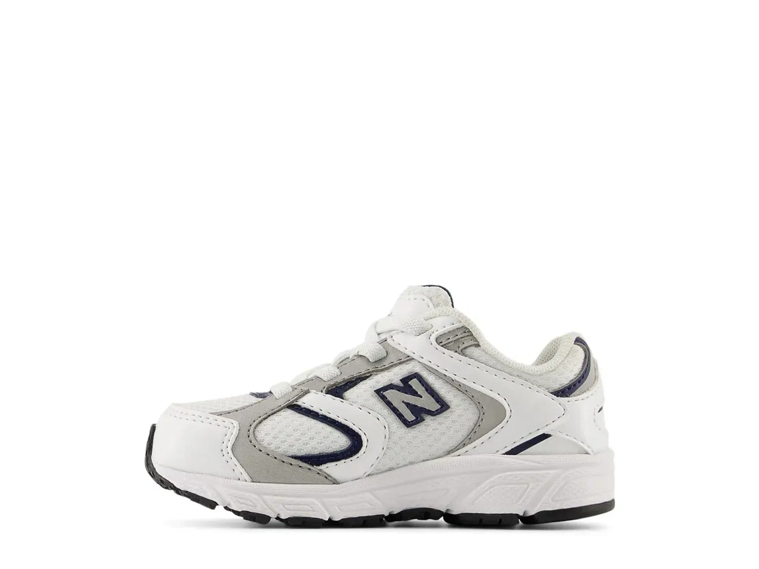 Кроссовки 408, детские, New Balance, белый/синий — фото 2