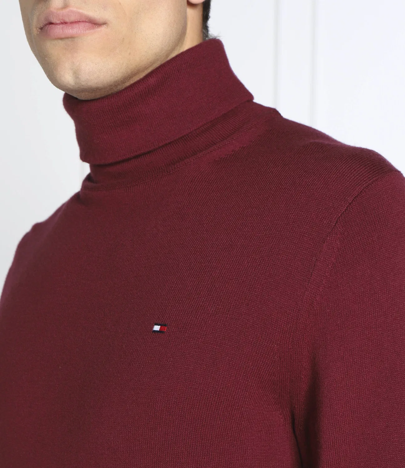 Водолазка Tommy Hilfiger, Bordeaux — фото 4