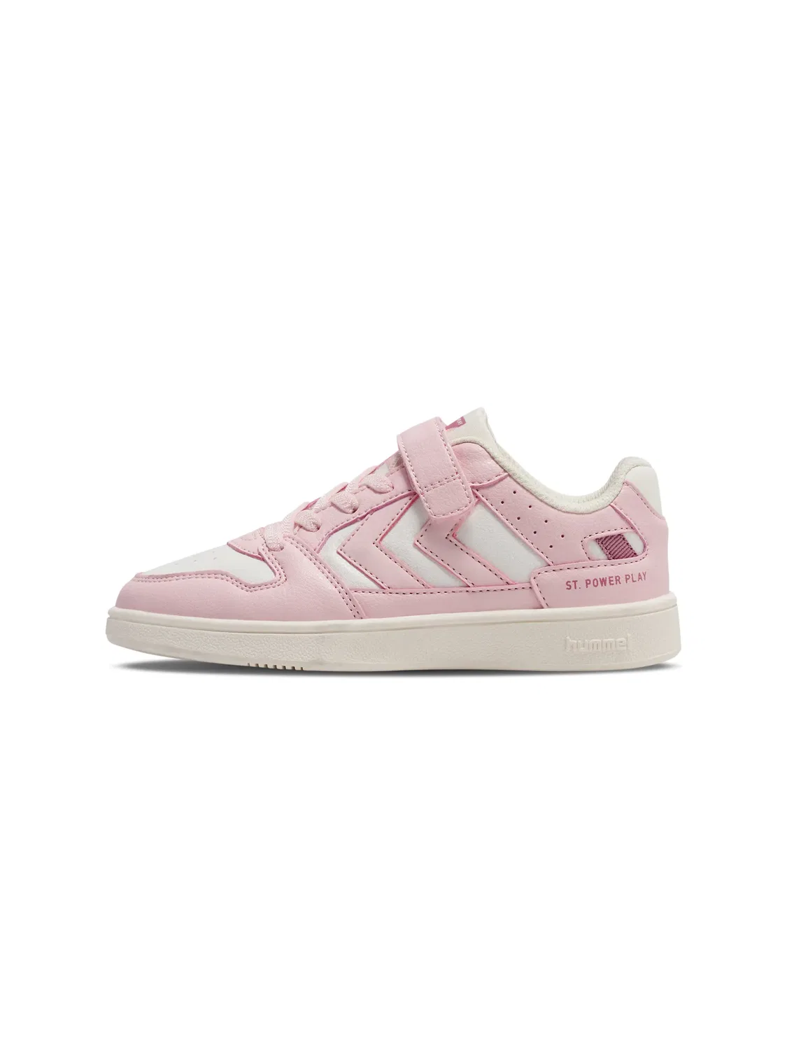 Кроссовки низкие с эластичными шнурками Power Lifestyle Kinder Hummel, белый