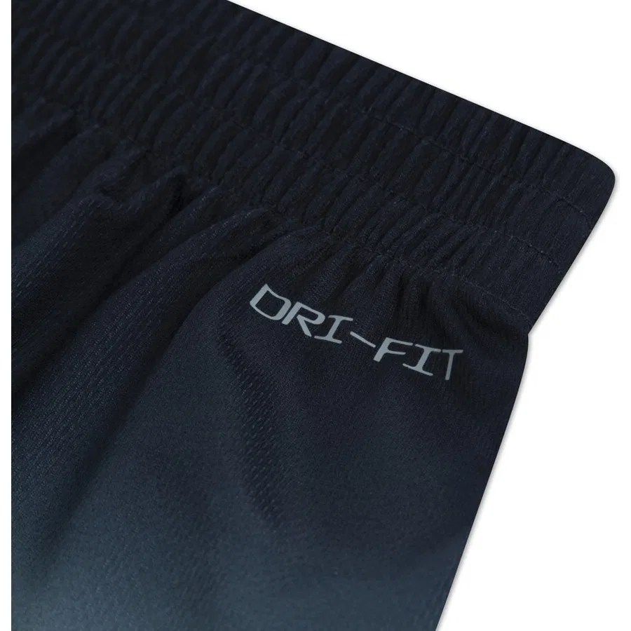 Детские спортивные шорты с градиентом RWB Gradient Mesh Short Nike, Желто-черный — фото 4