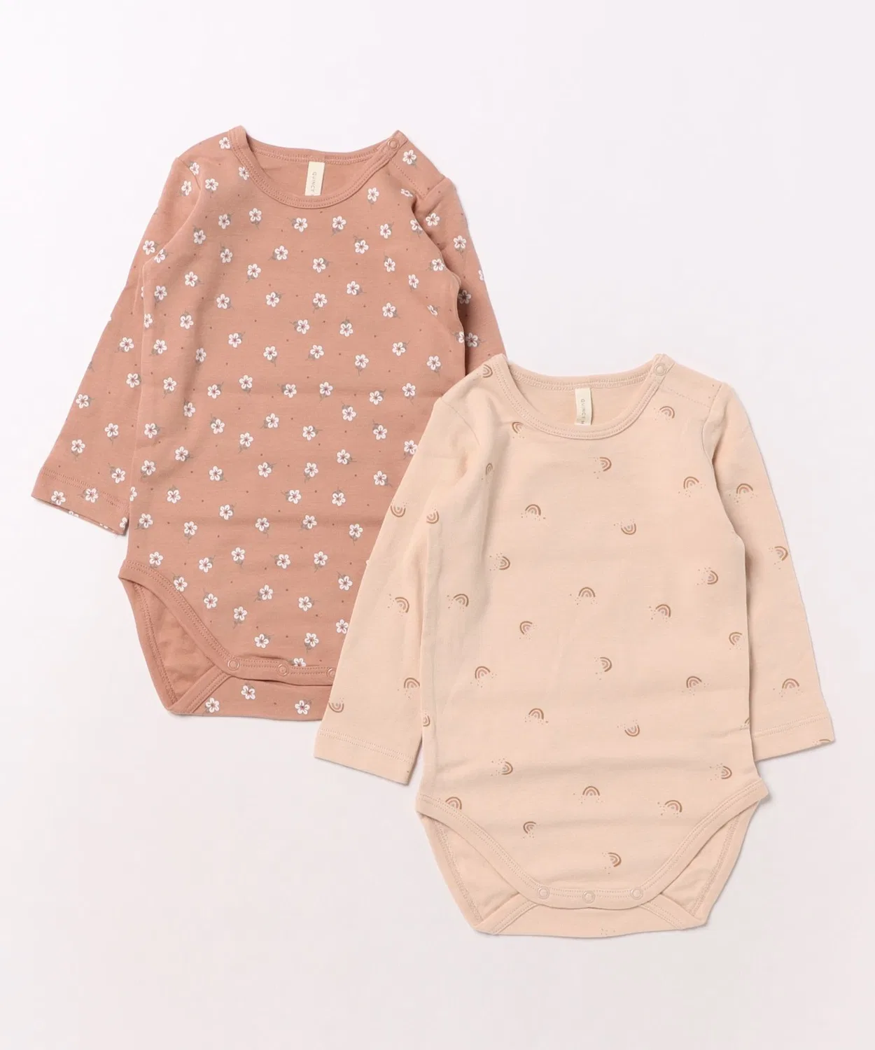 Детский комплект боди с длинным рукавомRose Ditsy Rainbows B.I.D., Pink