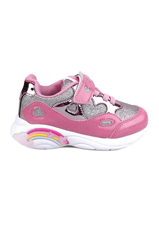 Детские кроссовки для девочек со светодиодной подсветкой Diana 4348 Buckhead, Pink Love