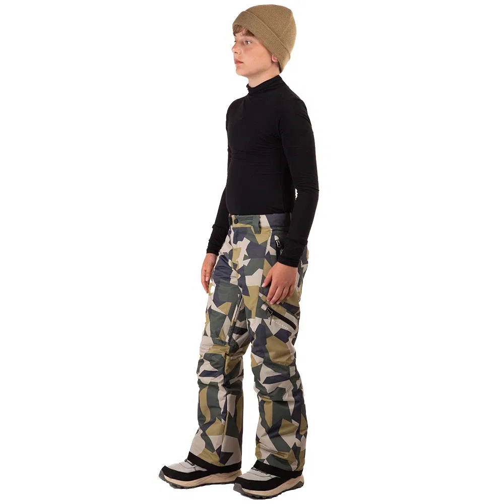 Штаны горнолыжные утепленные с карго-карманами Boulder Gear, Camo — фото 3