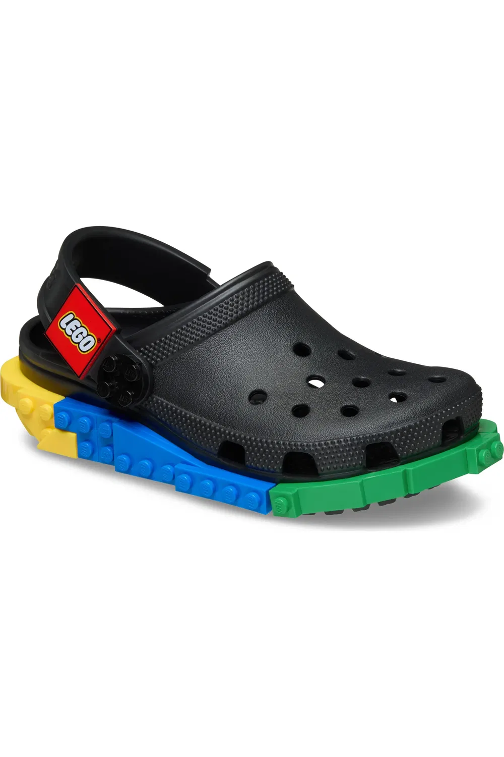 Детские сабо с LEGO-дизайном Creativity Clog Crocs, черный