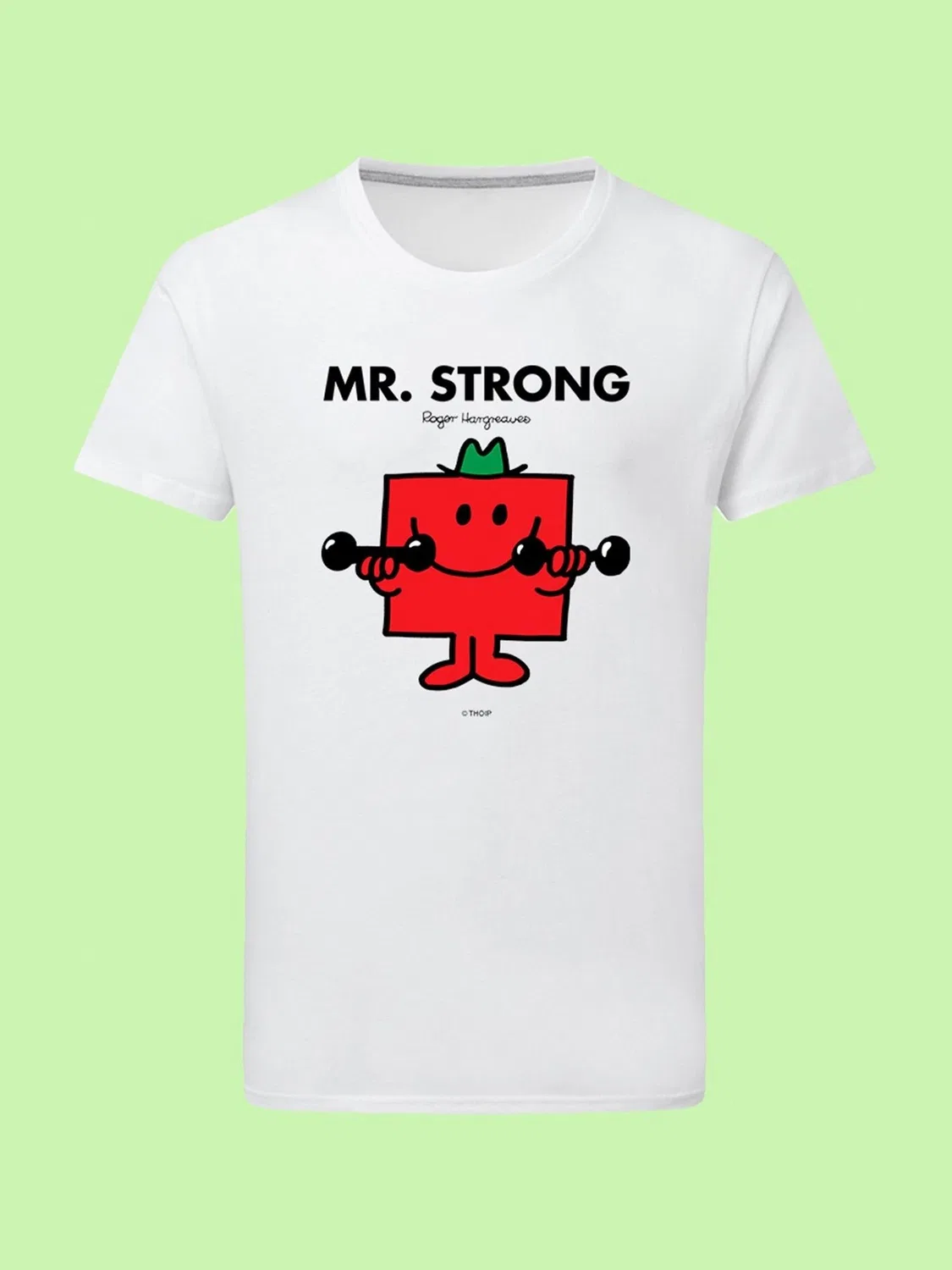 Футболка Mr. Strong из коллекции Mr. Men Little Miss Star Editions, белый