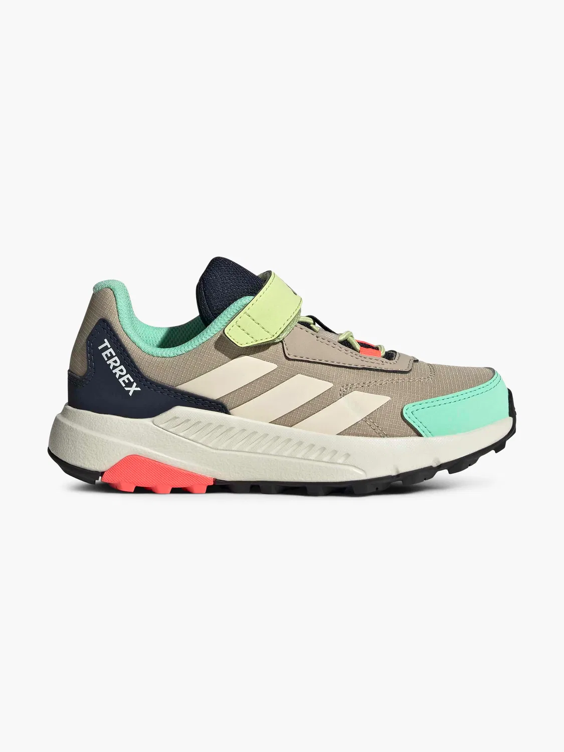 Детские кроссовки для бега по бездорожью Adidas TERREX ANYLANDER CF C, хаки
