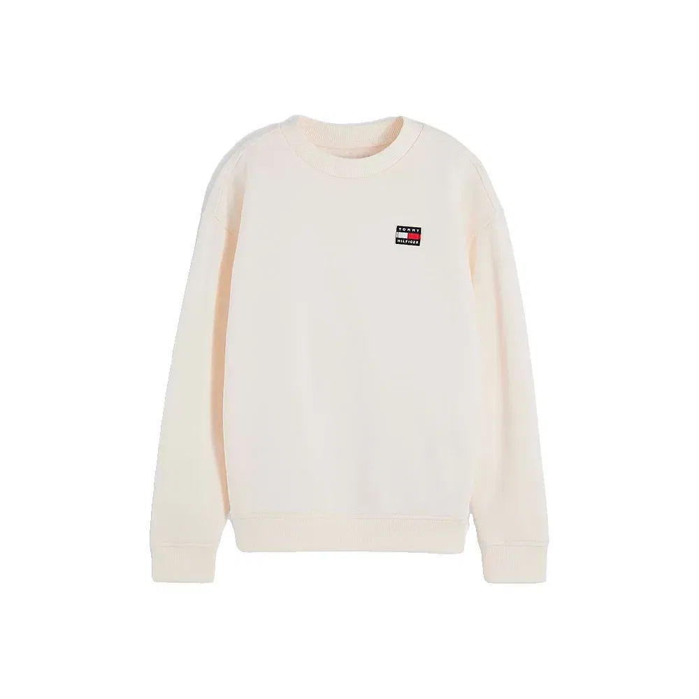 Детский свитшот хлопковый Tommy hilfiger KS0KS00757, White — фото 3