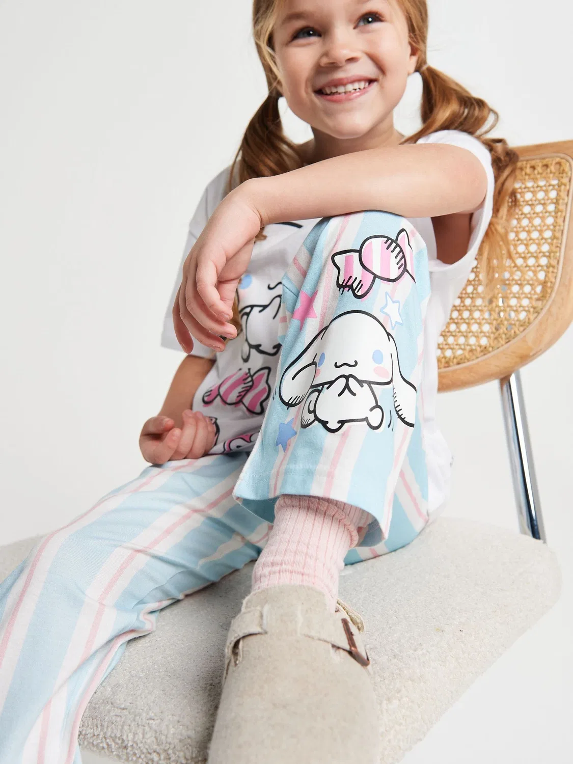 Пижама Cinnamoroll Brand Threads, синяя — фото 4