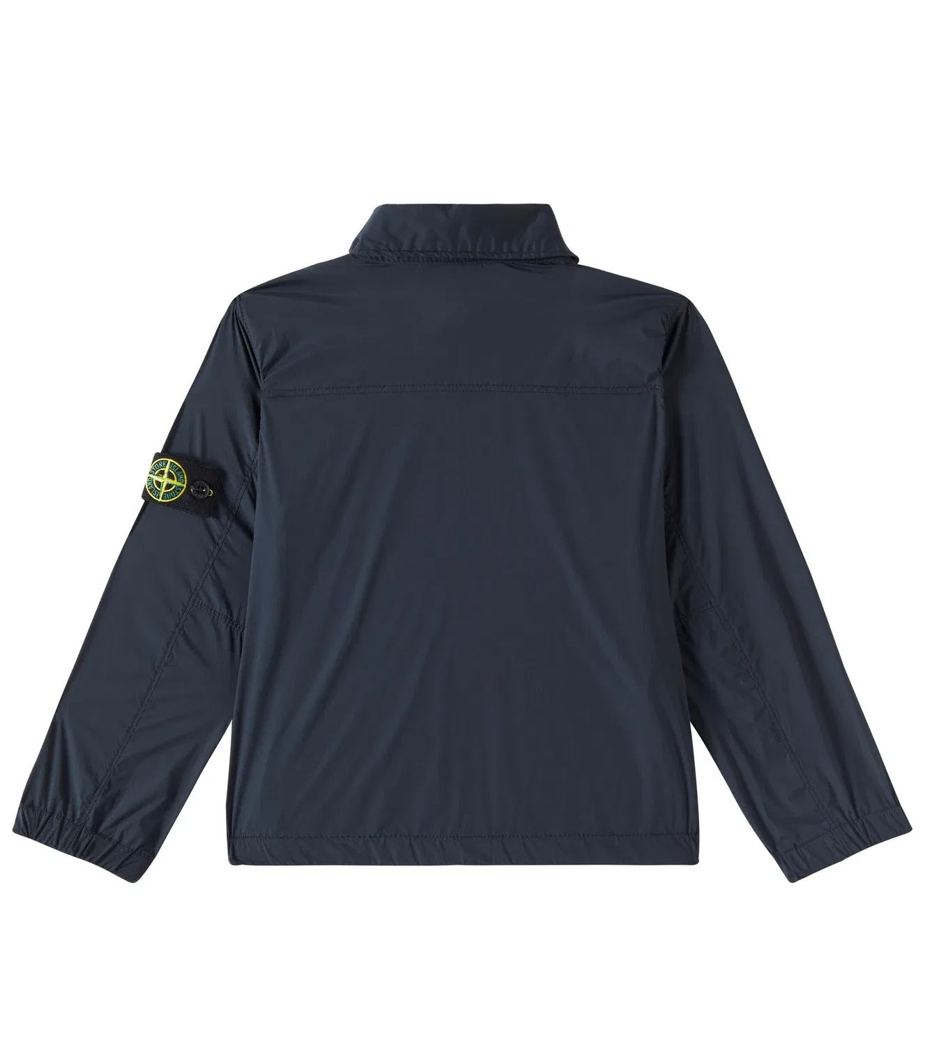 Легкая куртка с принтом Compass Stone Island Junior, синий — фото 4