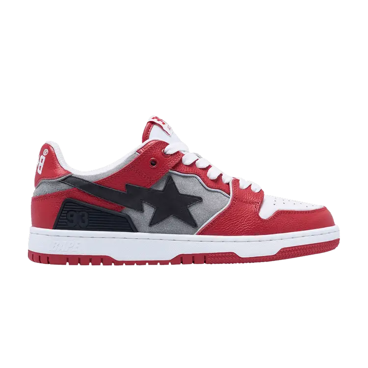 Кроссовки BAPE Wmns Sk8 Sta #1, Red