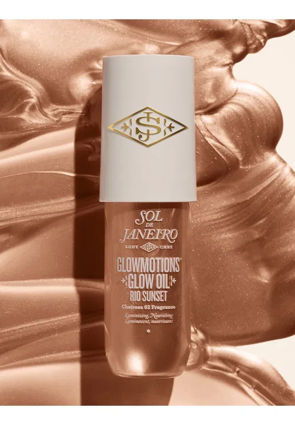 Масло для тела с блестками Rio Sunset Glow Oil Sol De Janeiro, Vanilla, 75 мл — фото 3
