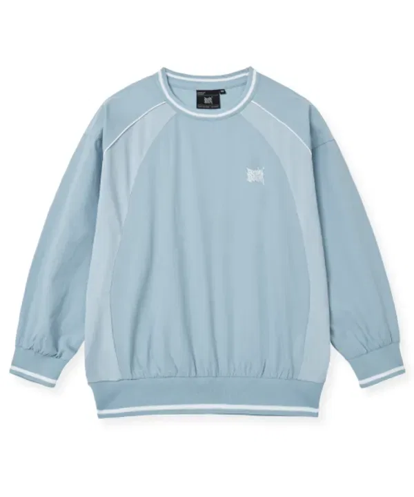 Свитшот Kids 20th Anniversary Woven Pullover, BROWNBREATH, небесно-голубой — фото 3
