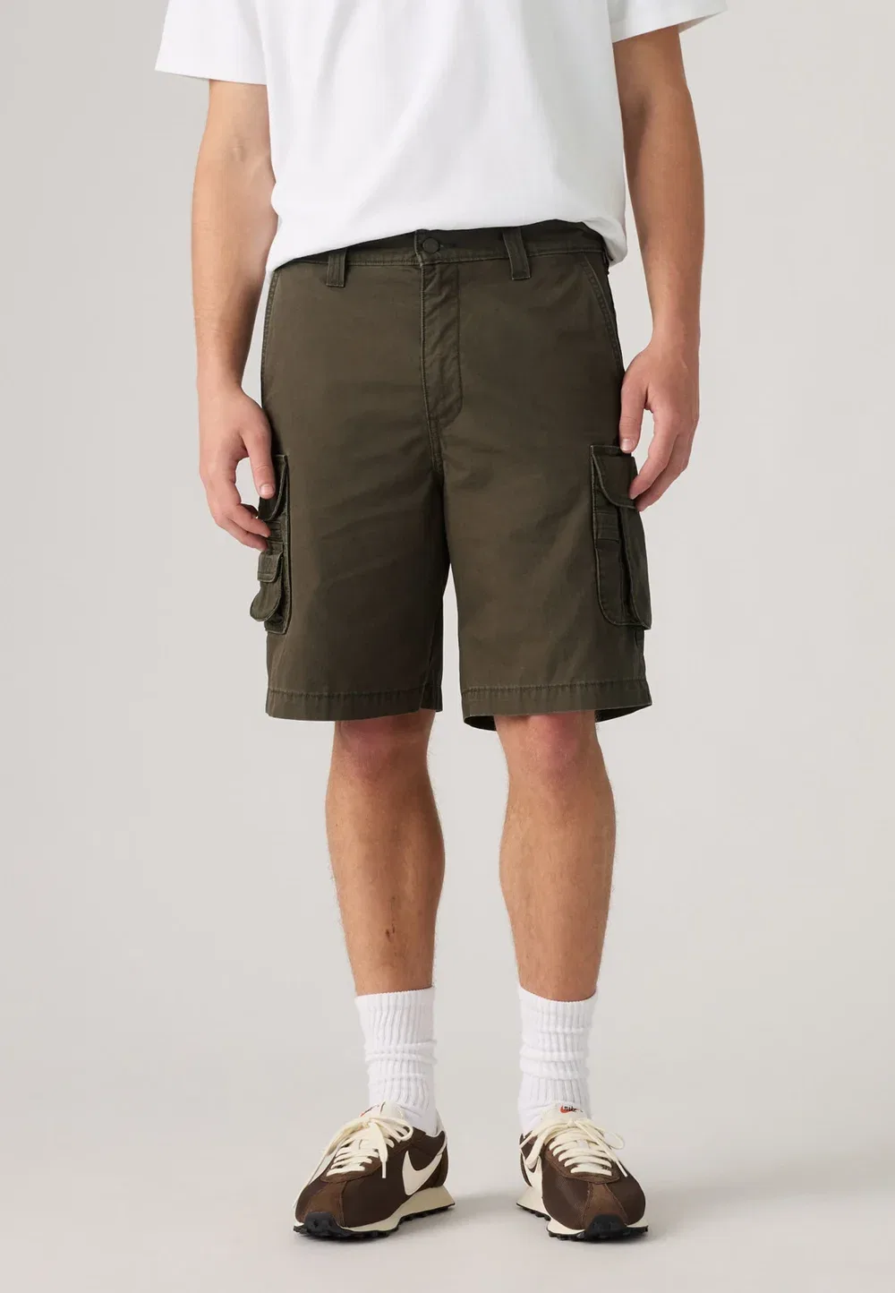 Рыболовные шорты-карго - шорты Levi'S, Komodo Green Lightweight Canvas