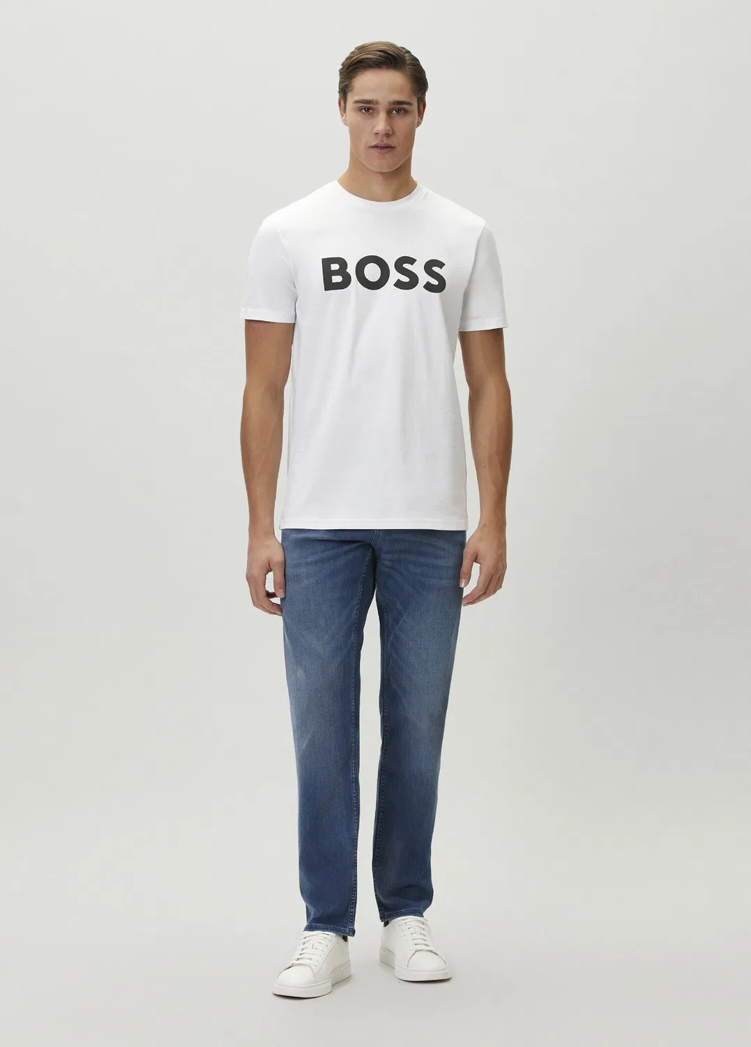 Футболка Regular Fit Boss, white — фото 2