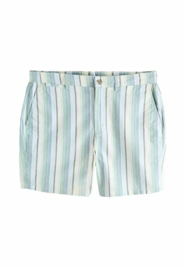 Шорты хлопковые Striped Next, mint green, зеленый — фото 4