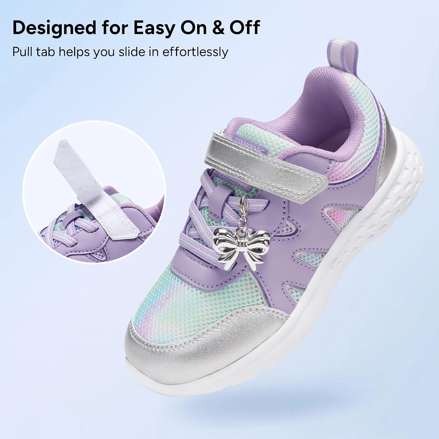 Детские кроссовки для девочек Stelle, Galactic Sherbet+charms — фото 3