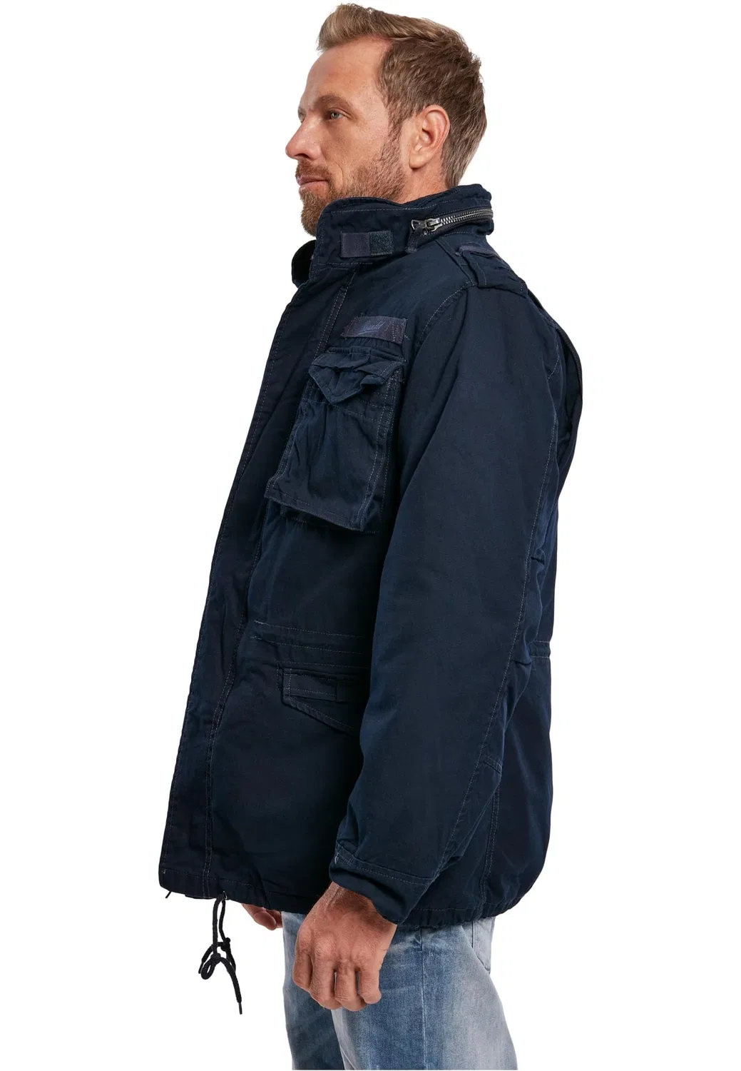 Мужская куртка M65 Voyager Wool Brandit, marine — фото 4
