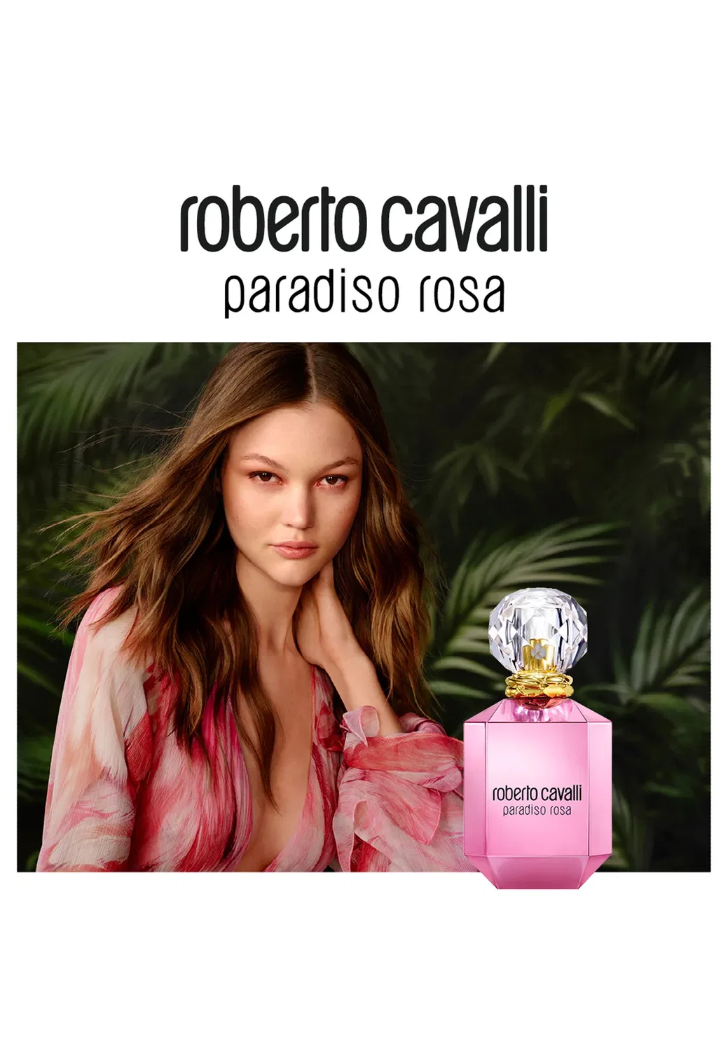 Paradiso rosa edp - парфюмированная вода Roberto Cavalli Fragrances, 75 мл — фото 3