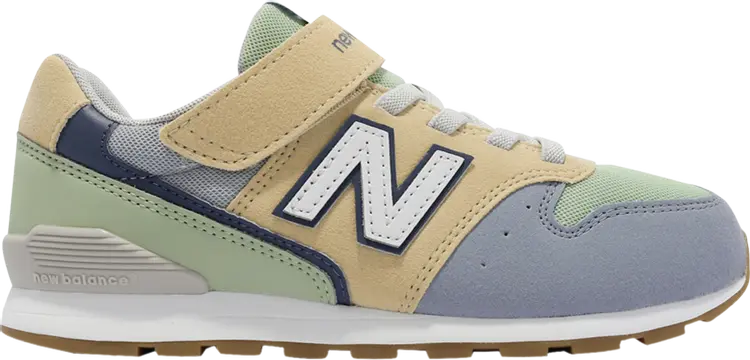 

Кроссовки New Balance 996 Big Kid Wide 'Beige Slate Blue', многоцветный