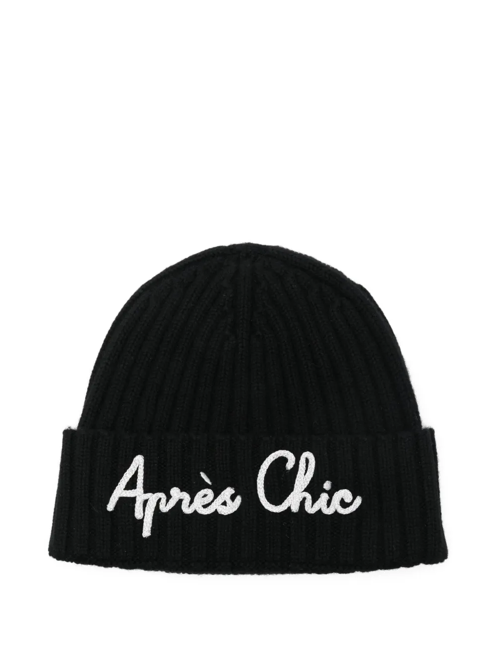 

Шапка бини Wengen с вышивкой Mc2 Saint Barth, черный