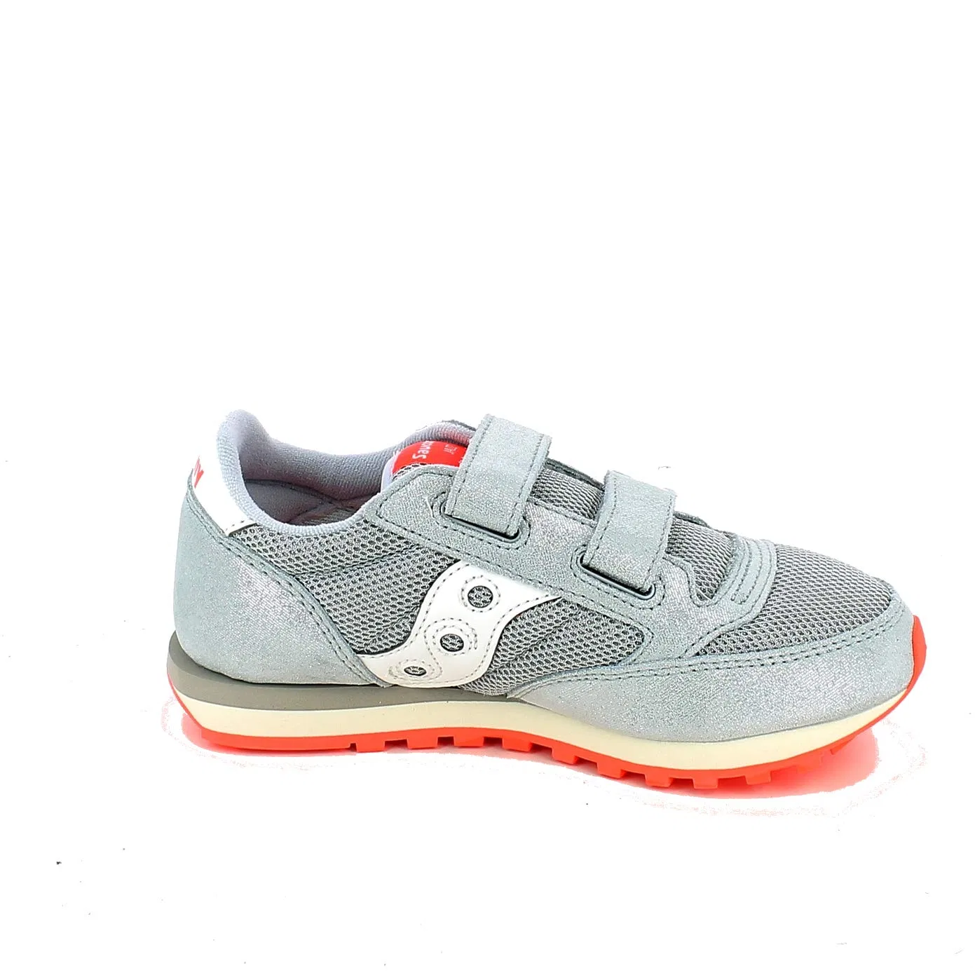 Детские кроссовки для мальчиков и девочек с липучками Jazz Double HL Blue Saucony, Silver — фото 4