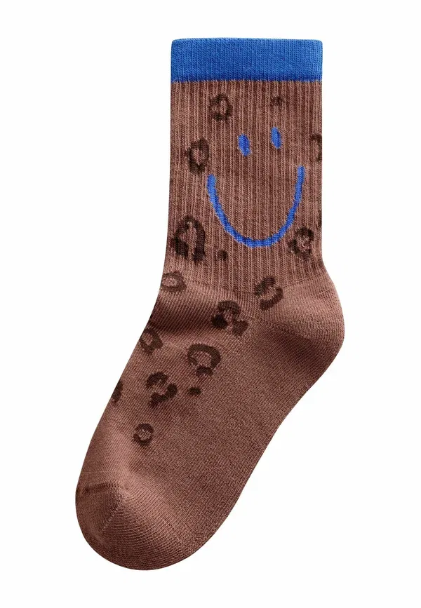 Носки комплект 3 пары Animal print Smiley Next purple and red, красный/фиолетовый — фото 4