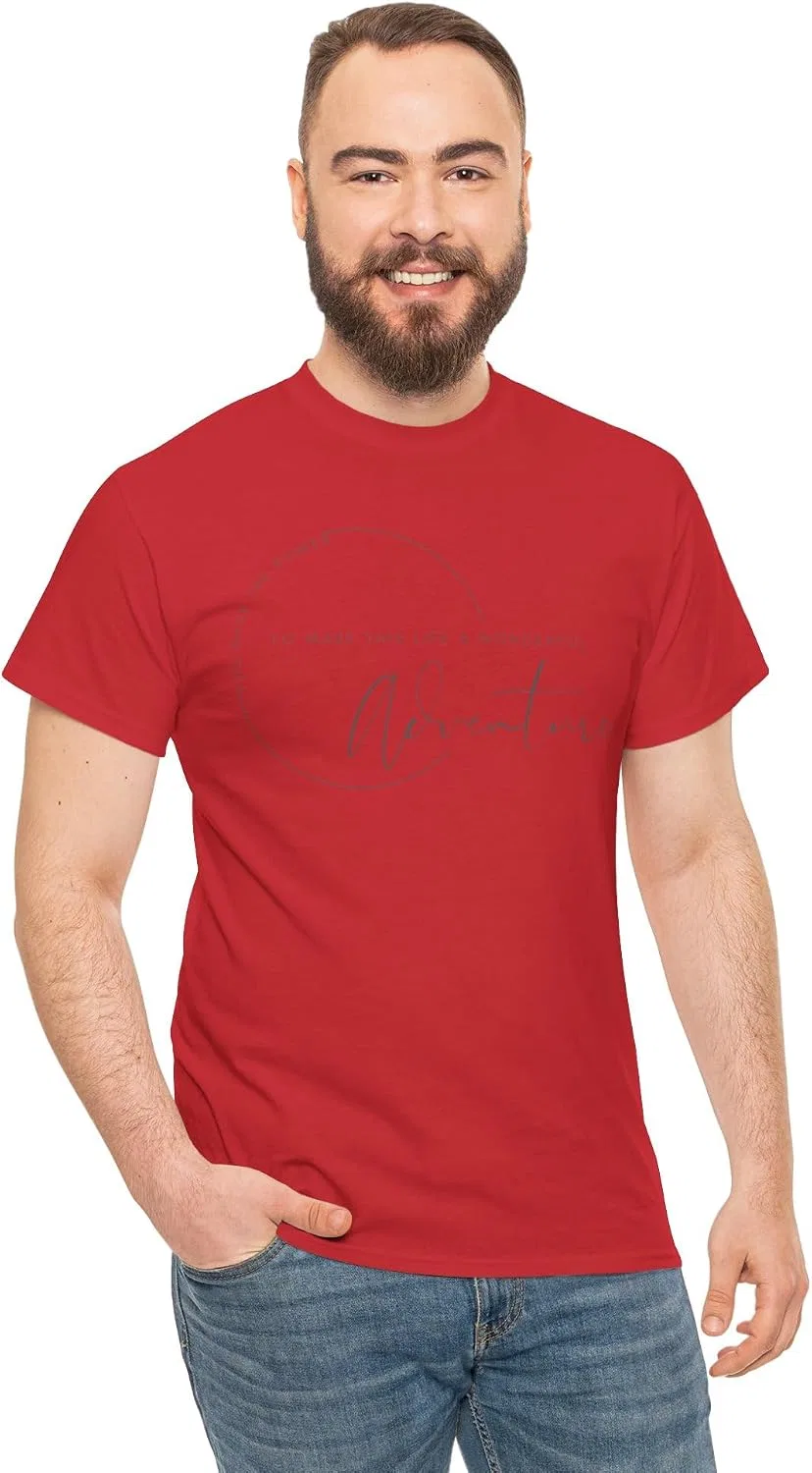 Футболка хлопковая Heavy Cotton Tee, Red — фото 4