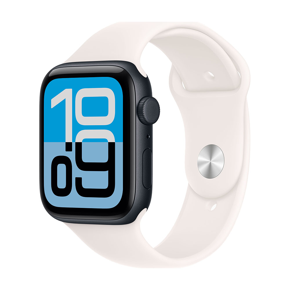 

Умные часы Apple Watch SE 3, 2025 (GPS + Cellular), 44 мм, Midnight Aluminum Case/Light Blush Sport Band - M/L, Черный, Умные часы Apple Watch SE 3, 2025 (GPS + Cellular), 44 мм, Midnight Aluminum Case/Light Blush Sport Band - M/L