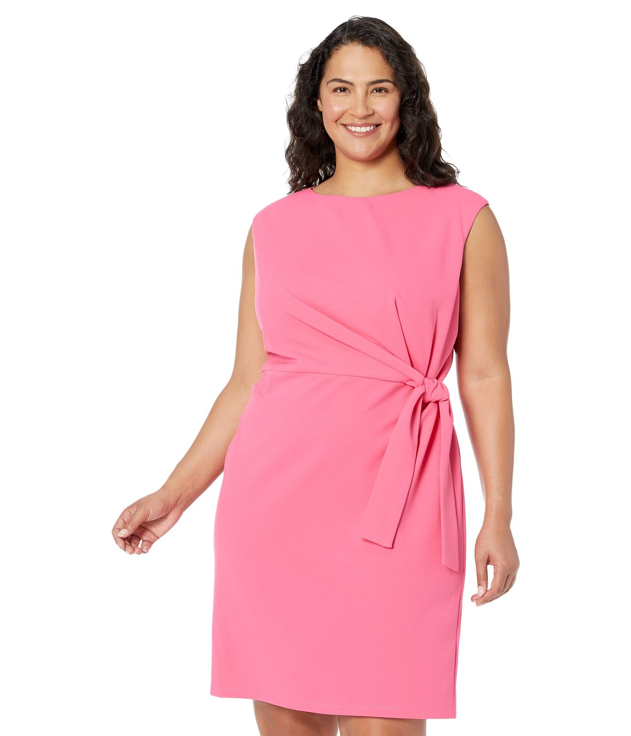 

Платье Donna Morgan, Plus Size Mini Dress with Twist