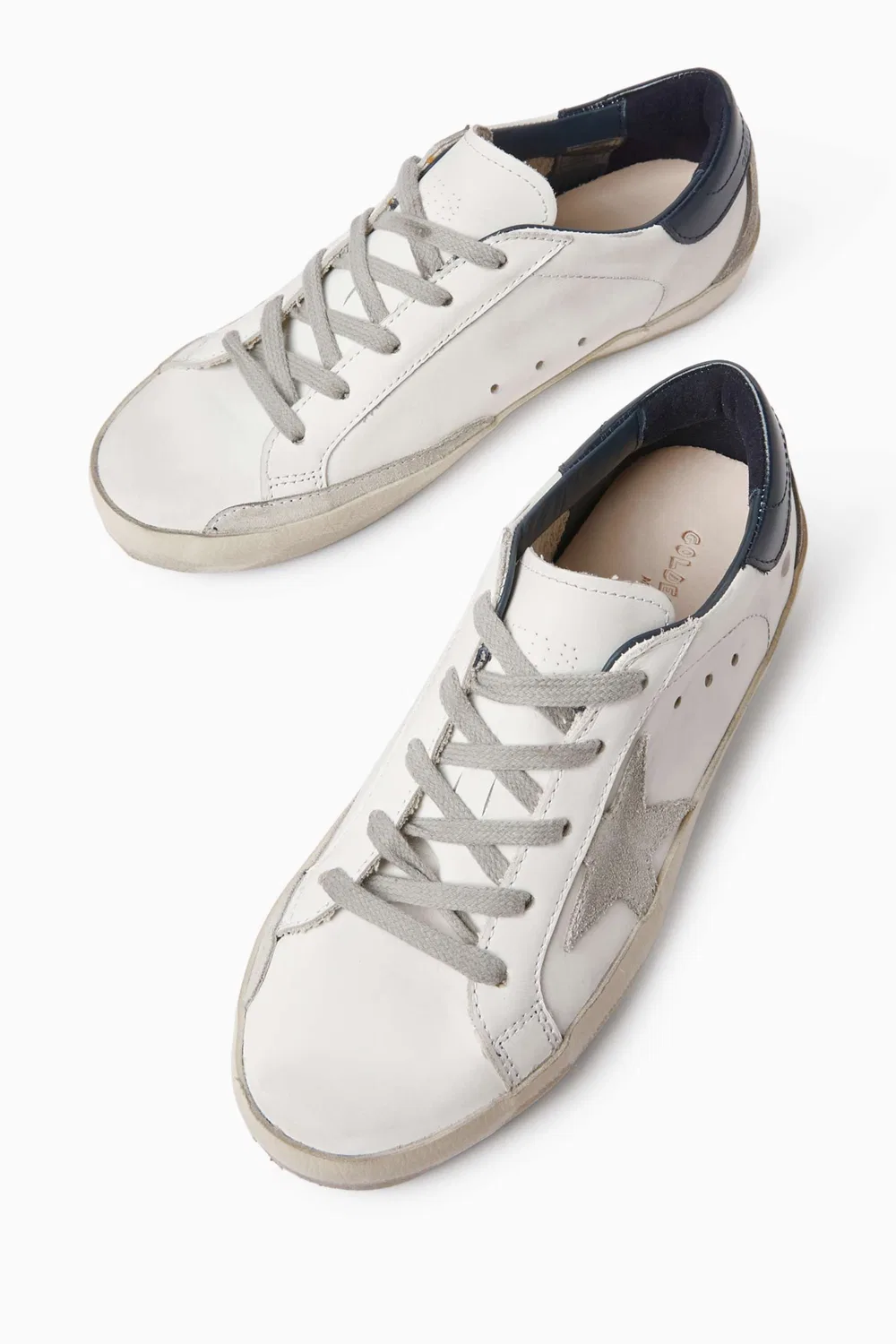 Кроссовки низкие кожаные Super Star Classic GOLDEN GOOSE — фото 2
