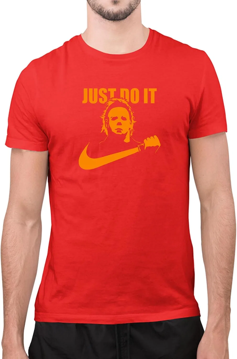 Футболка Michael Do It Horror Halloween, Red